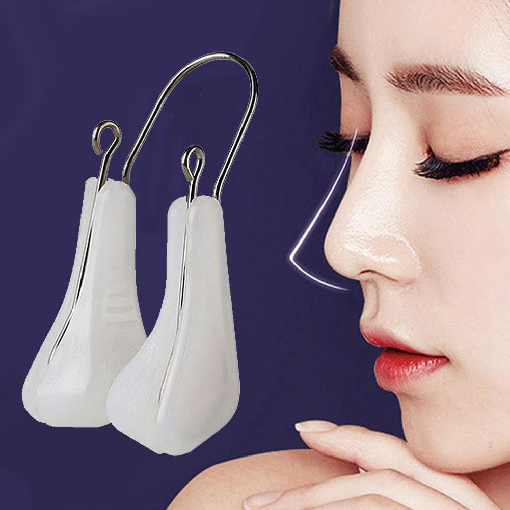 U Shape Silicone Nose Bridge Shaper Lifter Straighter Corrector Clip Beauty Tool Nose Up Shaping Machine
