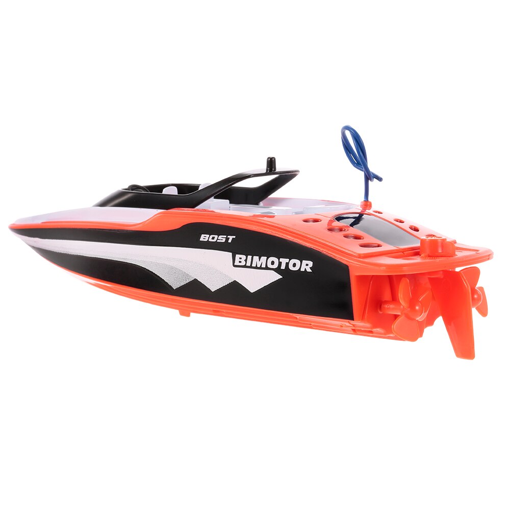 Crear juguetes 3392M portátil Micro Barco de carreras de Control remoto lancha motora de Control remoto niño chico juguete