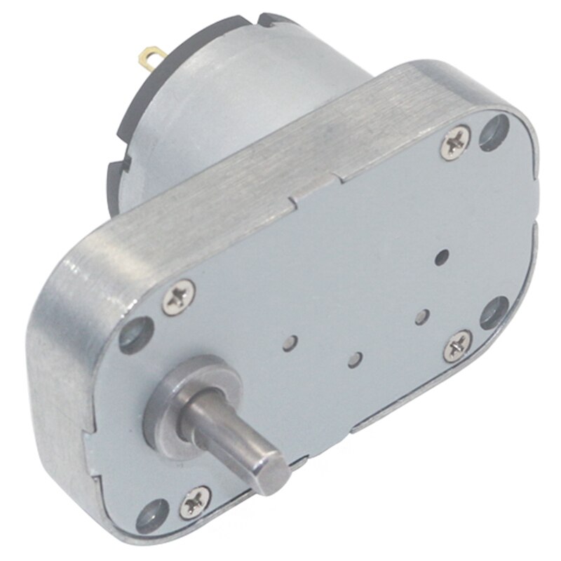 Dc12v 95 rpm låg hastighet snäckmotor metall växellåda växelmotor reversibla elektriska växelmotorer