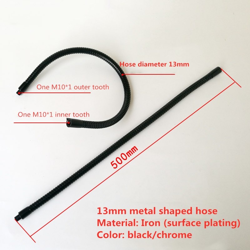 13mm flexibel Metall Gestaltung Schlauch Schwanenhals Rohr Schlangen Rohr Boden Tisch Lampe Scheinwerfer Moxibustion Halterung Universal- Rohr