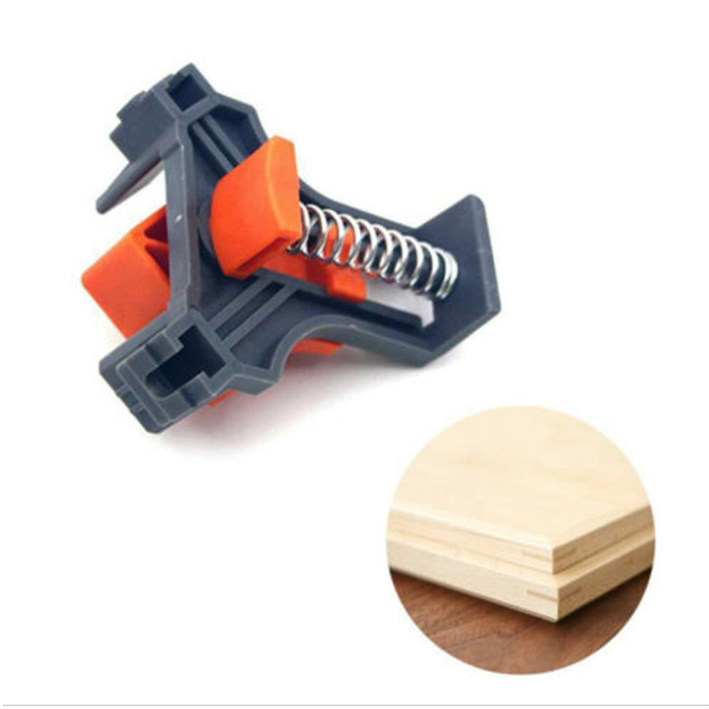 1/4pcs set Corner MATE 90 Degree Right Angle Corner Clip Clamp Woodworking Hand Tool 90 Degree Right Angle Clamp Fixing Clips