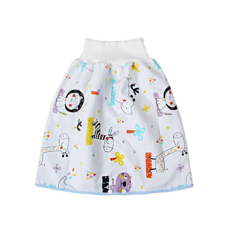 Leuke Cartoon Baby Rok Herbruikbare Luiers Doek Luiers Wasbare Kids Baby Katoen Trainingsbroek Luier Slipje: 4 / L
