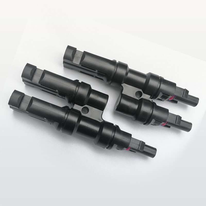 Connector 1 Pair Solar PV Multi Parallel Branch Connectors pv module panel connector Male &amp; Female Solar Energy Adapter