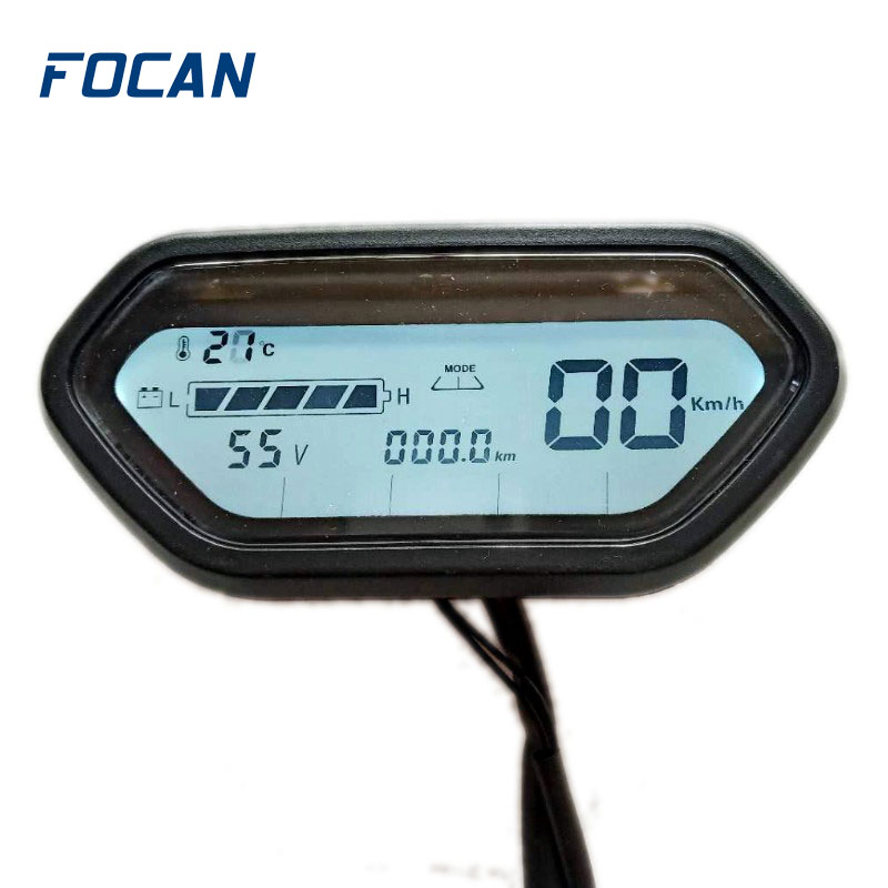 48V 60V 72V Universal electric Motorcycle Digital LCD Odometer Speedometer Tachometer