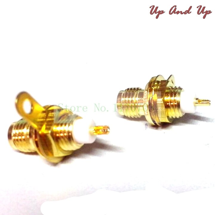 2 Stuks Connector Sma Male Moer Flens Panel Mount Voor Radio Antenne Socket