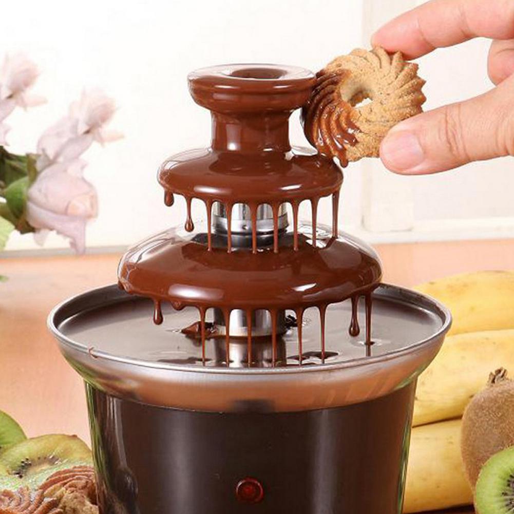 Rotating Chocolate Fountain Chocolate Melting Machine With Heating Function (EU Specification)