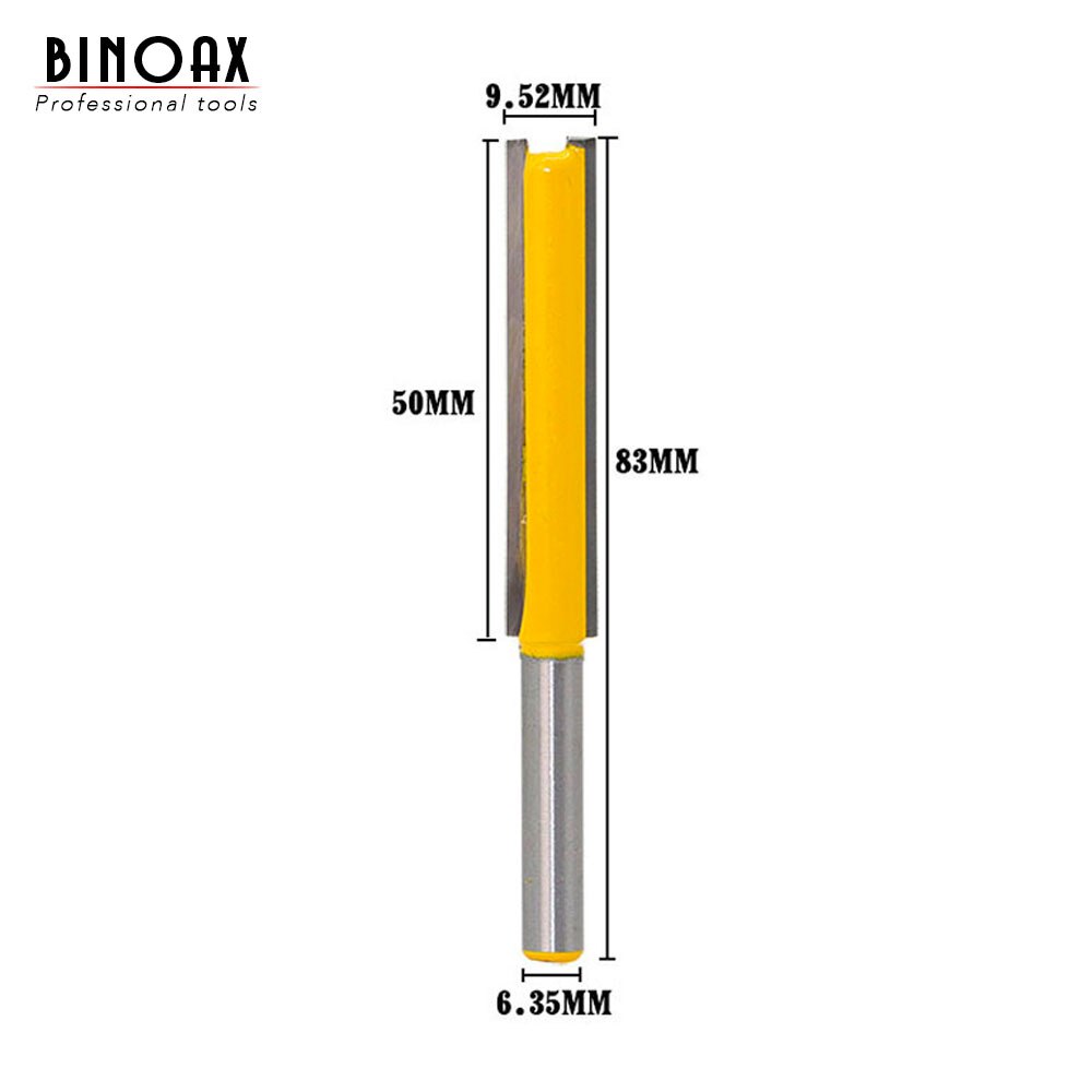 Extra Long Flush Trim Router Bit - 1/4" Shank: 50mm