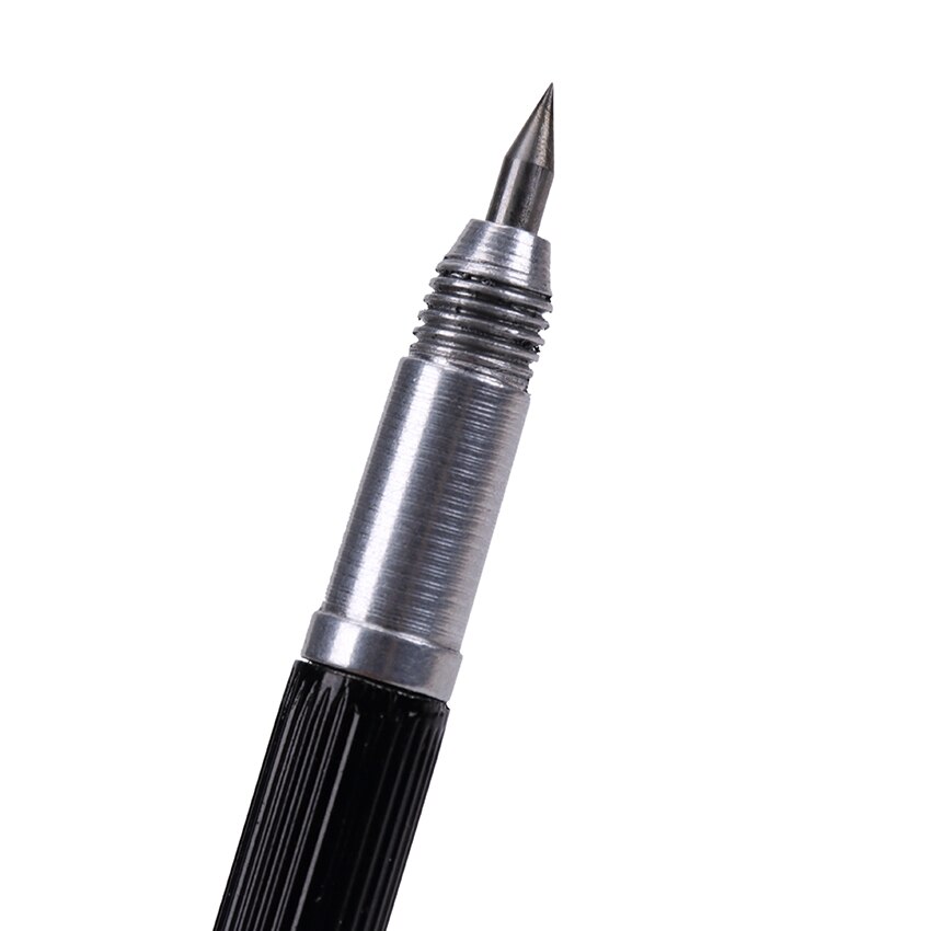 1PC Legierung Wolfram Stahl Spitze Doppel Ende Scharf Glasritzrades Stift Keramik Glas Hülse Metall Bau Kennzeichnung Werkzeuge