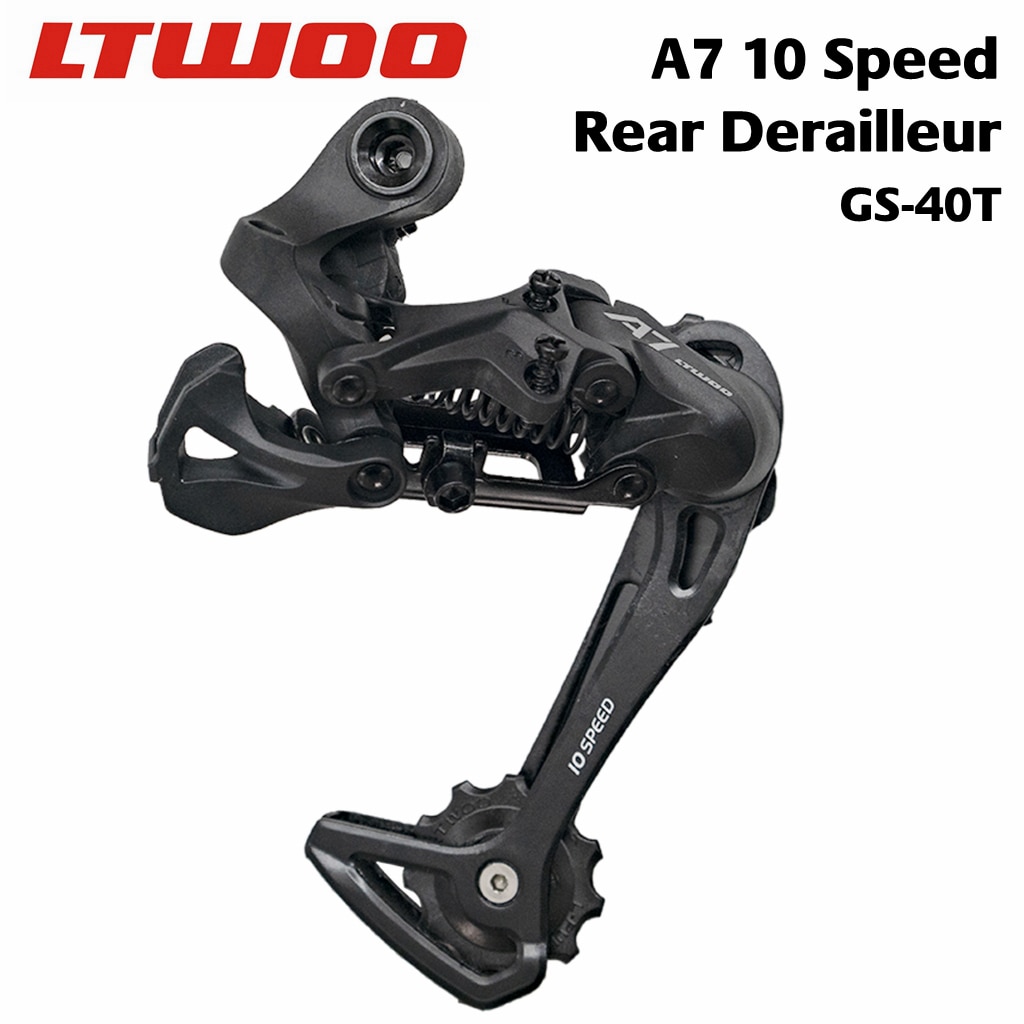 LTWOO-dérailleur arrière pour vtt A7 10 vitesses, VTT, chaîne de guidage Compatible DEORE