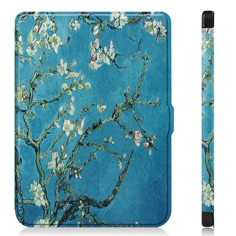 2020 nowe Ultra cienkie inteligentne etui do Kobo Nia PU skórzane etui eBooks pokrowiec ochronny do etui Kobo Nia Funda Capa: XH