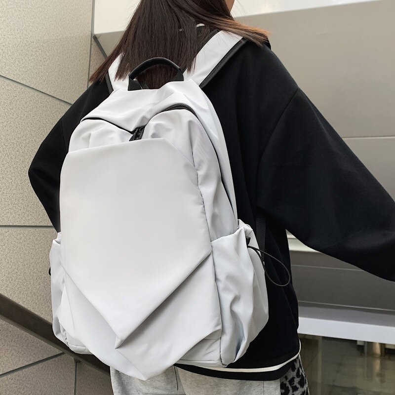 Dcimor mochila de nylon impermeável, mochila grande