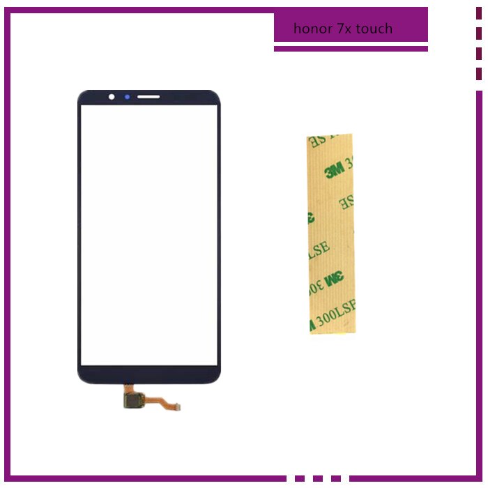7x Touch Voor Huawei Honor 7X Touchscreen Panel Digitizer Sensor Lcd-scherm Voor Glas Lens Telefoon Onderdelen