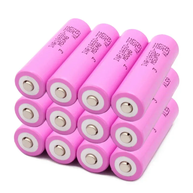 35E 18650 Li Ion Battery 3.7V 3500mah 30a INR18650 High Discharge Rechargeable Battery .Electric Tool Battery