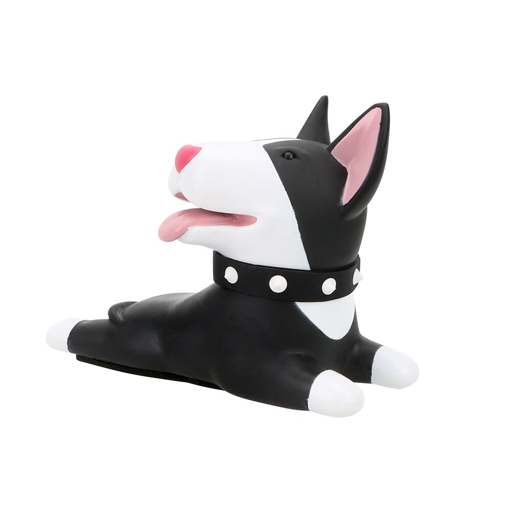 Hilife husholdningsprodukter dørstopper beskyttelsespute tegneserie barnevern pvc: Svart hund