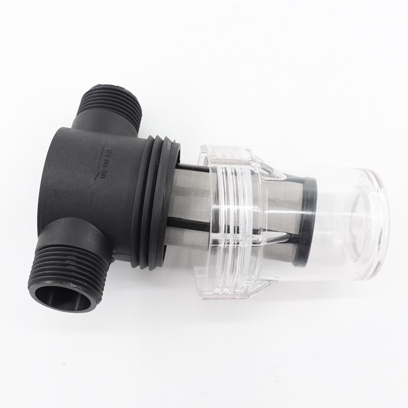 Garden Watering Filter 1&#39;&#39; Male Thread Plastic Irrigation System Impurity Prefilter Aquaculture Household Water Pipe Filter