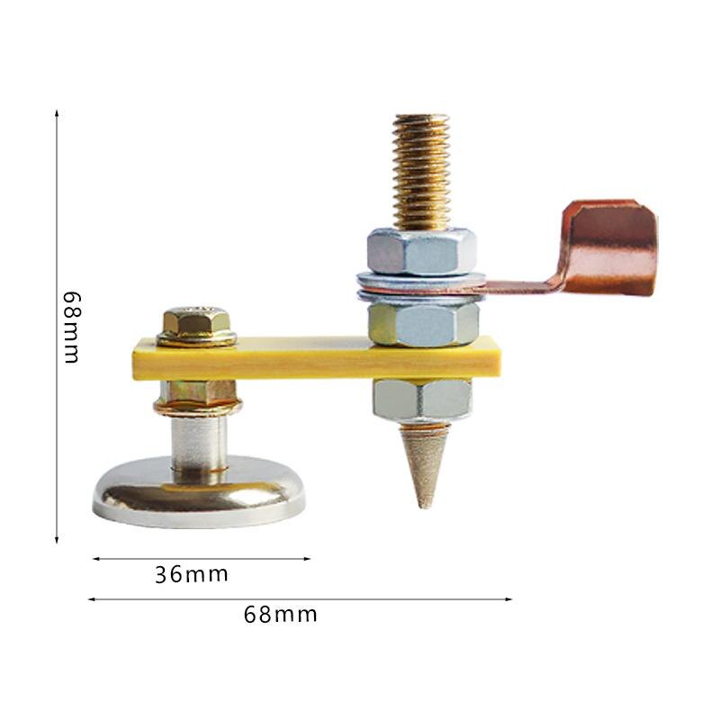 Schweißen Kopf Starke Magnetische Auto Aufklärer Zubehör Stelle Erde Auto Delle Reparatur Ersatzteile Schweißen Boden Stecker Auto