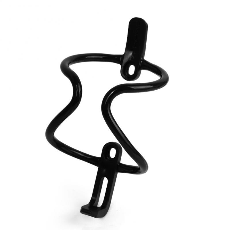 Universell Sykkel Flaskeholder Ultralett Sykkel Vannflaskeholder for Terrengsykkel Landeveissykkel: B01-Svart