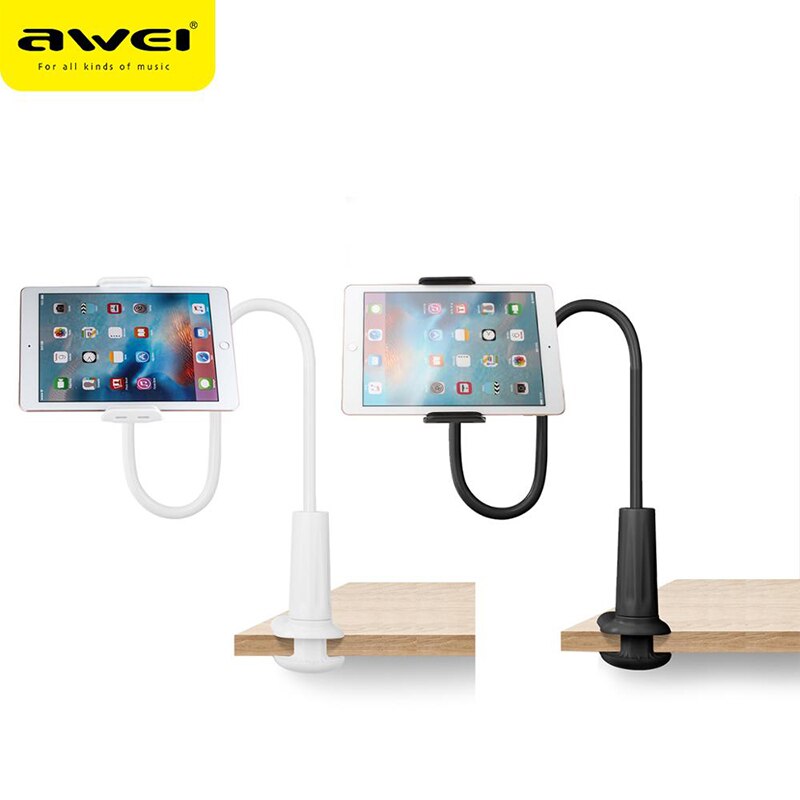 Awei  x3 flexibele lazy pod-standaardbevestiging voor mobiel en tablets