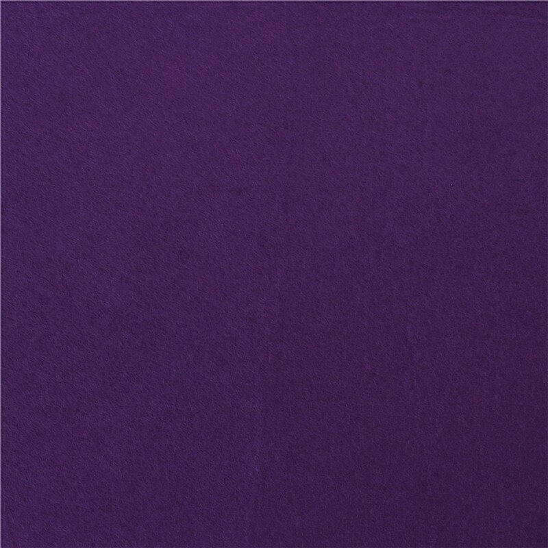 Vilt Stof Vel - 50x40cm - Polyester - Patchwork - voor DIY Knutselen: Paars 