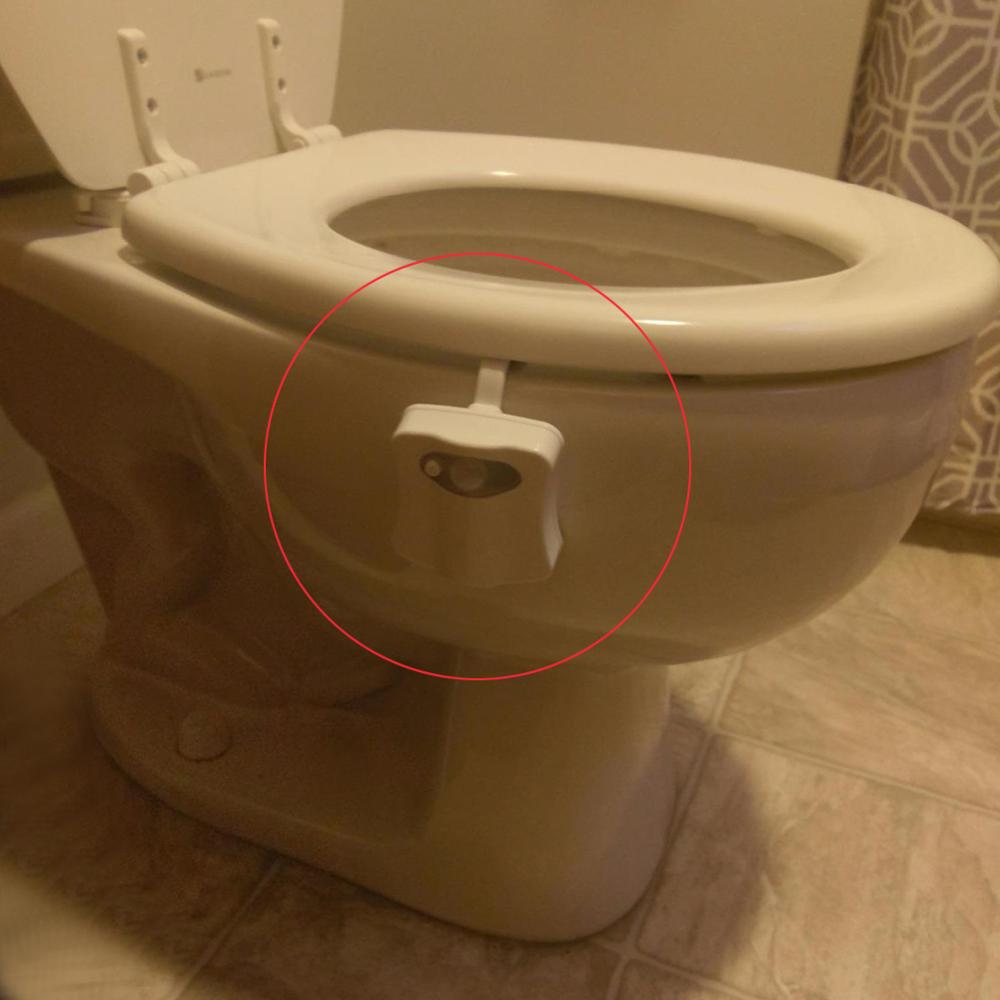 Infrarood Sensor Led Light Voor Badkamer Toilet Seat Night Security Verlichting Voor Wc Wc Accessoires Led Night Lamp Voor Kinderen