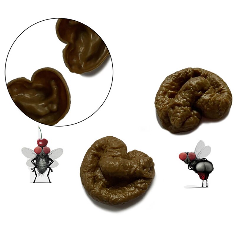 1 Pcs Plastic Realistische Mischief Novelty Joke Speelgoed Nep Menselijk Kak Pooper Trick Fun Drol Crap Grappig Speelgoed Voor Kinderen willekeurige