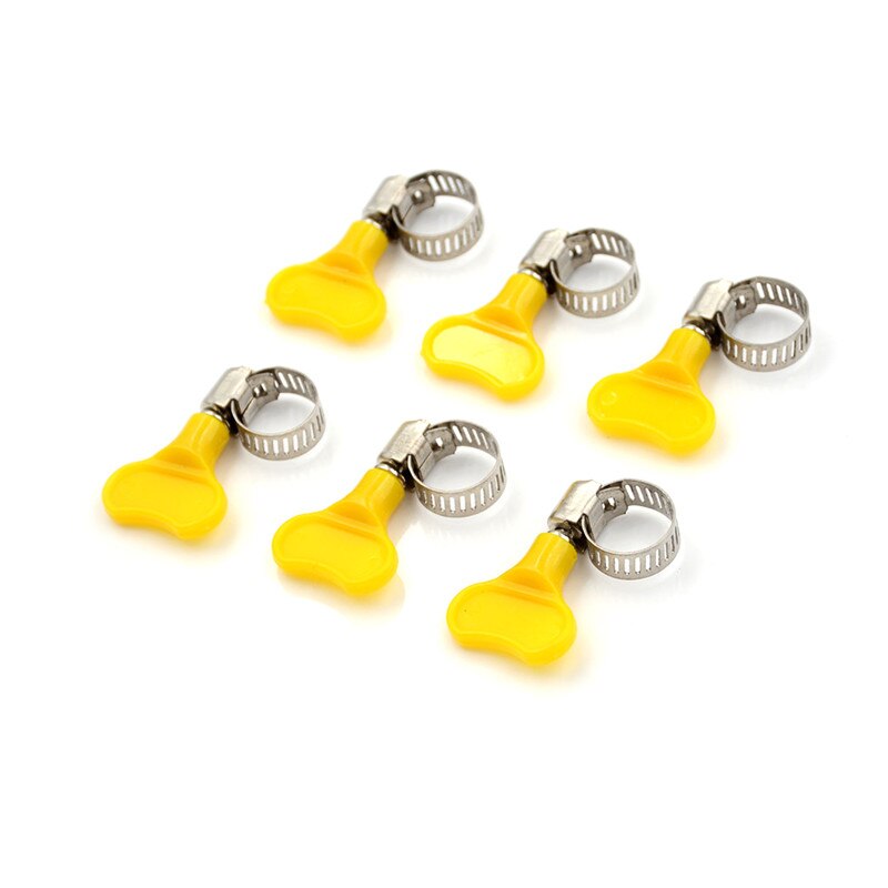 Collier de serrage de tuyau papillon en acier inoxydable 6, , pour Tube en plastique de 6mm O.D ~ 29mm O.D