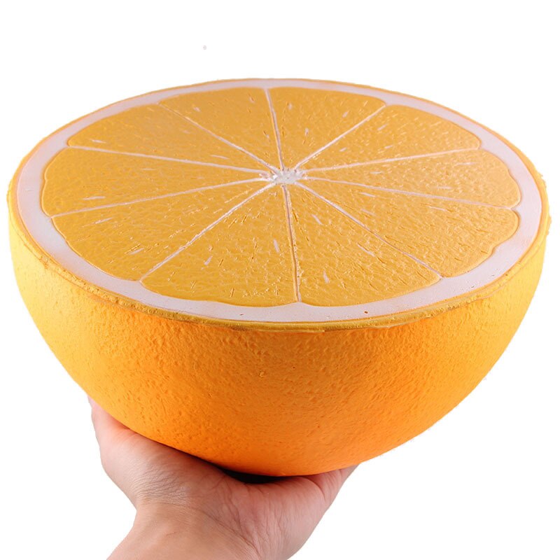 Super Jumbo Squishy Half Citroen Watermeloen Fruit Geurende Langzaam Stijgende Kids Speelgoed