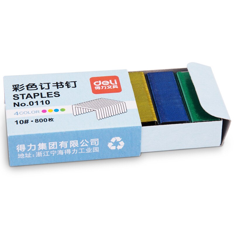 1 einstellen Dreieck/Blume/Punkt Mini Hefter, #10 Standard Manuelle Papier Hefter mit Bunte Heftklammern