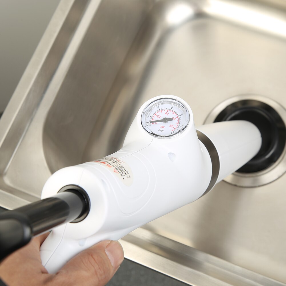 Derde Generatie Wc Bagger Artefact Riool Tool Hoge Druk Ventilator Verstopping Remover Huishoudelijke Wc Zuigkracht Wc