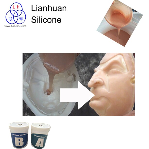 liquid silicone rubber for human life casting LHSL 228830