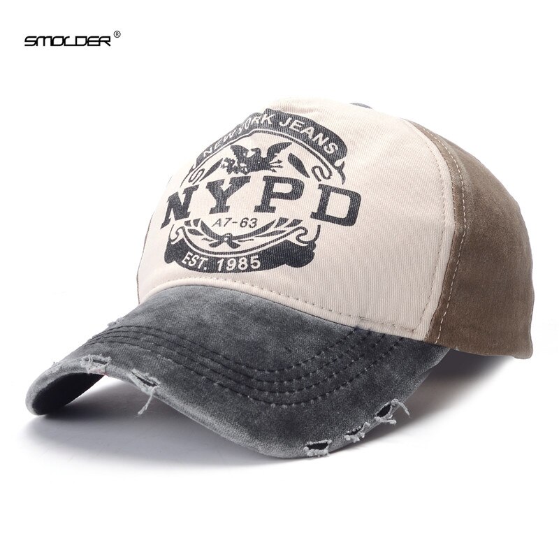 [SMEULEN] Aankomst Baseball Caps Casual Brief NYPD Caps Snapback Hoeden voor Mannen Vrouwen Caps hoeden Pet: Style1