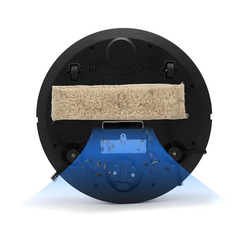 3 in 1 intelligent rengöringsrobot uppladdningsbar automatisk soprobot dammsugare usb laddning sladdlös golvsopare i mikrofiber