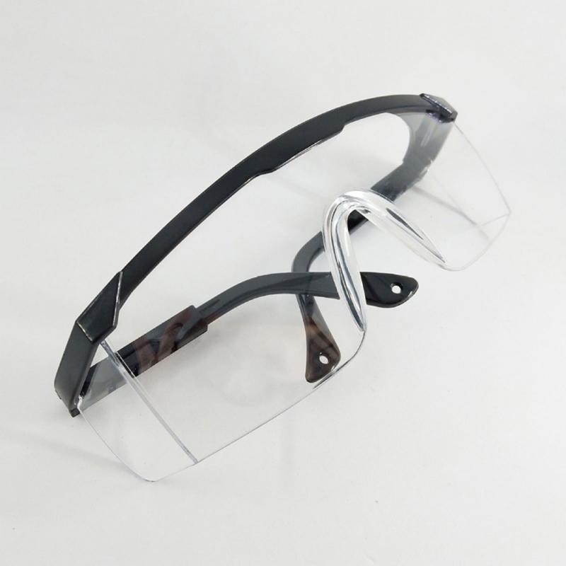 Gafas de seguridad universales, 1 pieza, de color negro, anticontaminación, antiniebla, a prueba de polvo y antisalpicaduras, gafas de trabajo antigoteo
