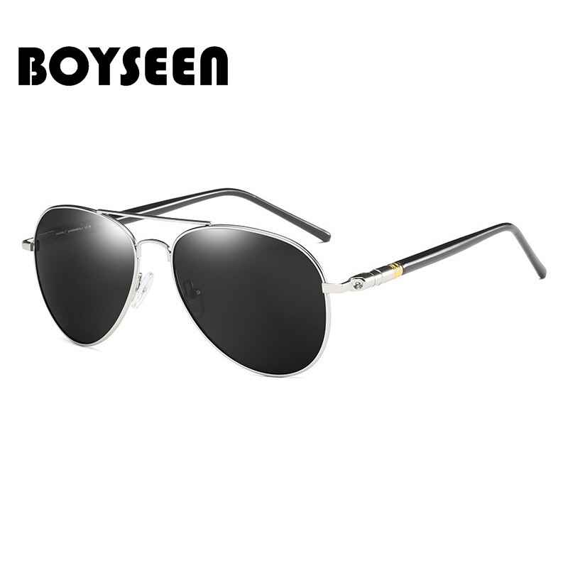 Boyseen Classic Pilot Gepolariseerde Meekleurende Zonnebril Mannen Vrouwen Aluminium Frame Glazen Voor Rijden Fishing Shades