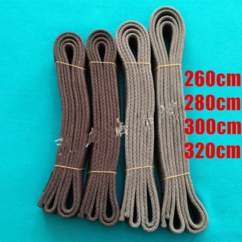 ¡Producto en oferta! cinturón negro de Taekwondo MOOTO 300cm320cm kárate yudo suite cinturón 9 niveles 100% algodón lavado TKD cinturón de 5cm de ancho