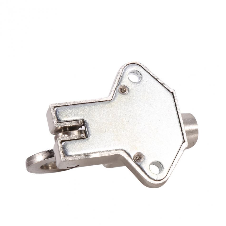 Door Latch Door Bolt Window Gate Latch Security Sliding Door Lock Pull Ring Spring Bounce Door Bolt Aluminum Latch Lock