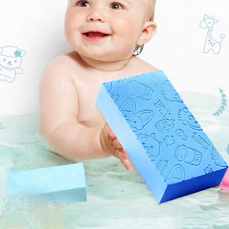 Bad svamp spets tryckt skrubb dusch baby bad skrubber exfolierande skönhet hudvård svamp ansiktsrengöring spa badboll 1pc
