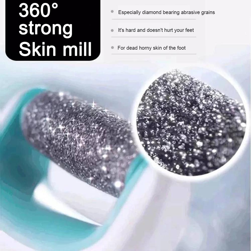 Smerigliatrice per piedi lima per tallone rettifica esfoliante Pedicure macchina piedi ricarica USB callo elettrico rimozione pedicure strumento per la cura dei piedi