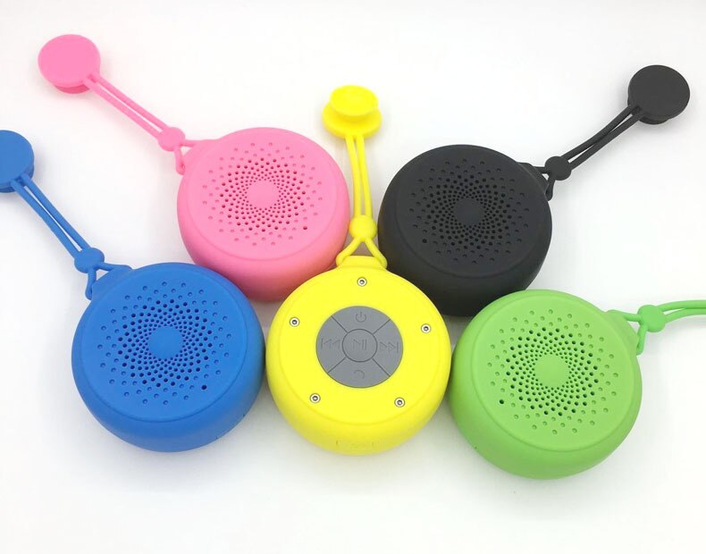 portable IPX6 Waterproof Speaker with Bass Outdoor Wireless Bluetooth 4 0 Stereo Speaker with Mic Shock