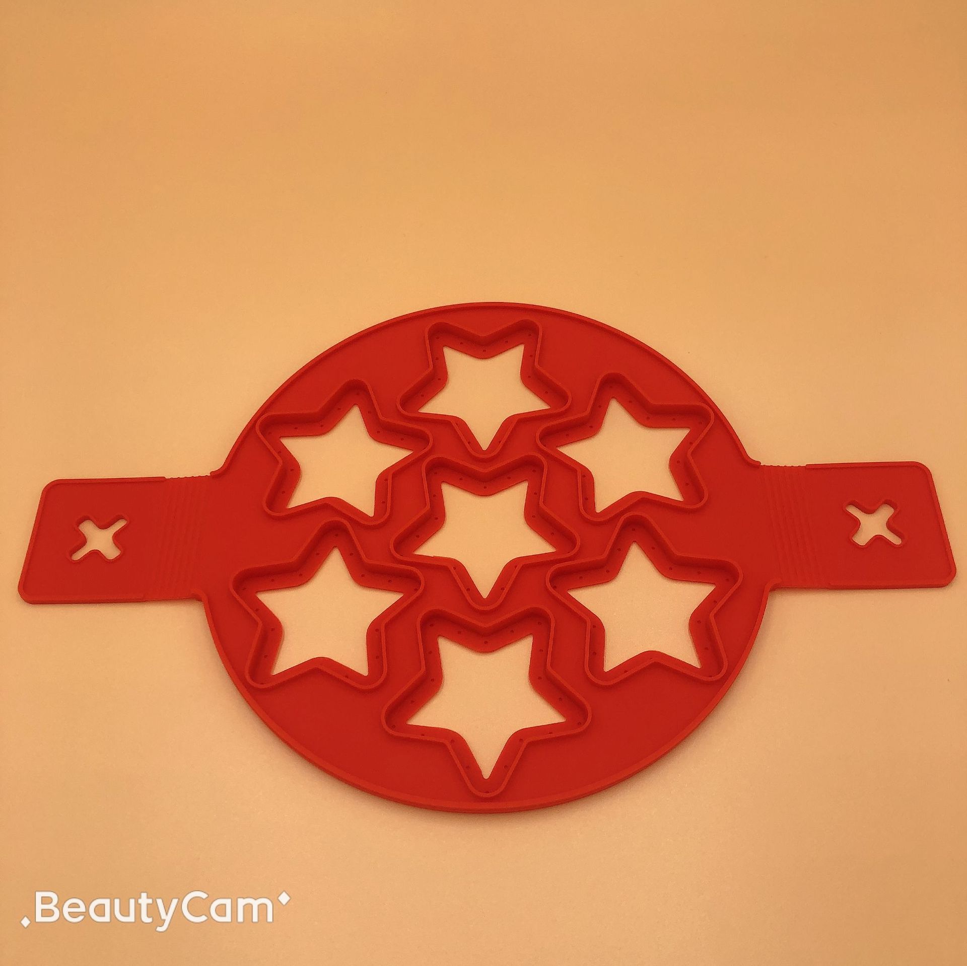 Jajko sadzone naleśnikarka Nonstick narzędzie robić gotowania okrągłe serce naleśnikarka jajowar patelnia trzepnięcie formy robić jajek pieczenie w kuchni akcesoria: 1 zestaw  Stars