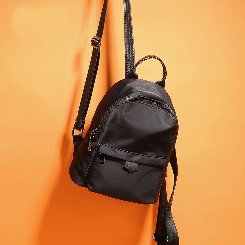 Backpacks Women Mini Solid Oxford Waterproof Office Ladies Korean Ulzzang Simple All-match Ulzzang Chic Daily: Default Title