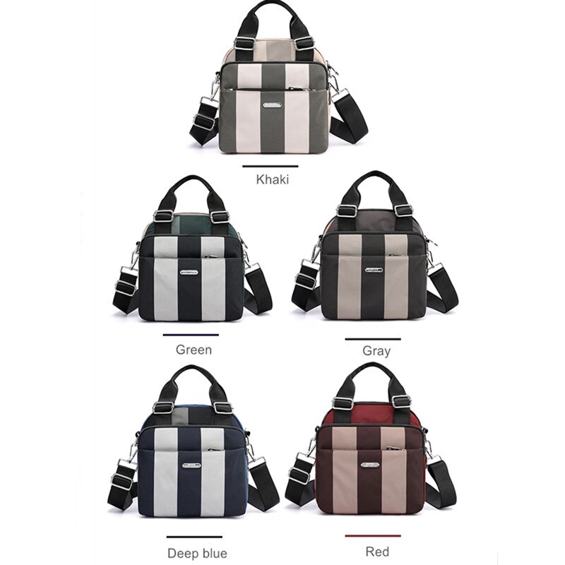Vento Marea voyage femmes sacs à dos petit multifonctionnel sac à bandoulière pour les femmes imperméable Nylon bande Multi poche Packbag