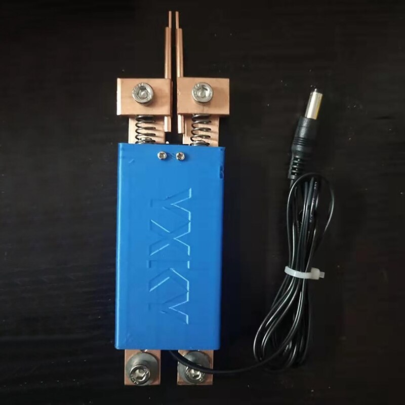 DIY Automatic Integrated Hand-Held Spot Welding Pen Trigger Built-in Switch Blue