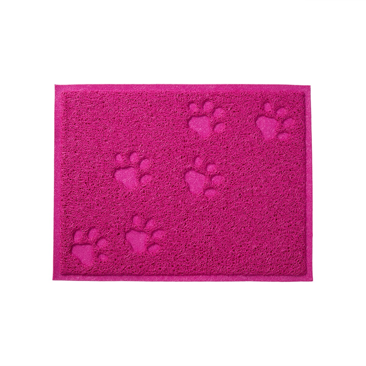 1 stücke Haustier Hund Welpen Katze Fütterung matt Pad Nette PVC Bett Schüssel Schüssel Lebensmittel Futter Platzierung Katze Wc matt: C1