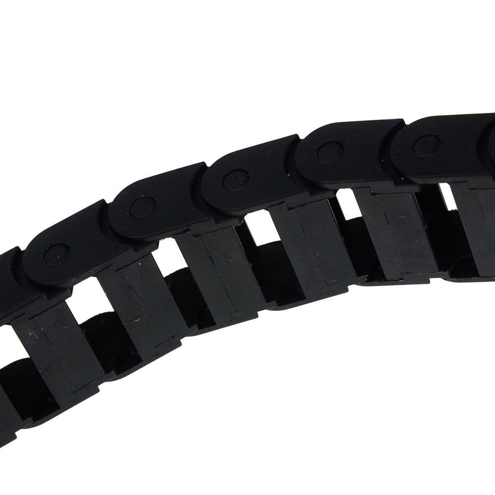 10X20Mm 10*20Mm L1000mm Kabel Slepen Keten Wire Carrier Met End Connectoren Voor Cnc Router machine Gereedschap/Volledig Gesloten