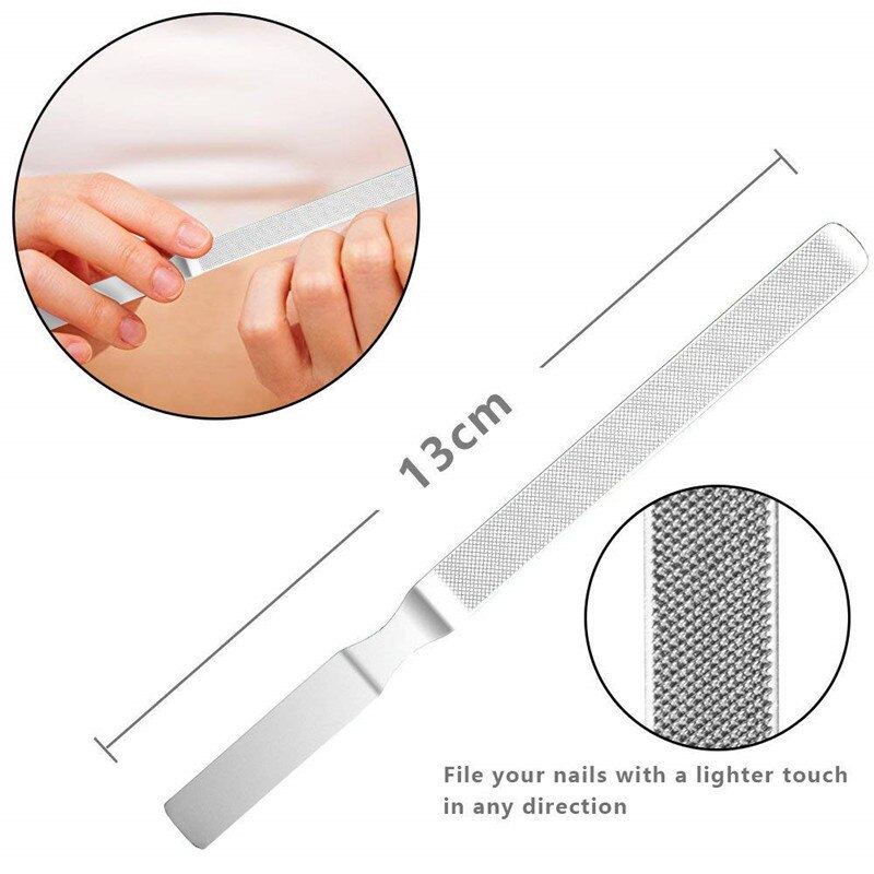 Pedicure Tools Ingrown Toenail Tools Kit Nail Care Ingrown Toenail Removal Correction Clippers Foot Care 12 Pcs/Set