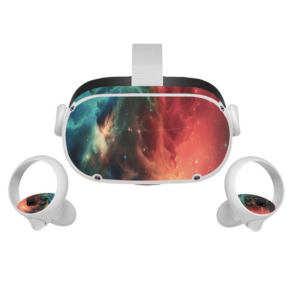 Vinyl Stickers For Oculus Quest 2 VR Headset Virtual Reality Decals Protetcive PVC Skin For Oculus Quest2 Vr Accessories