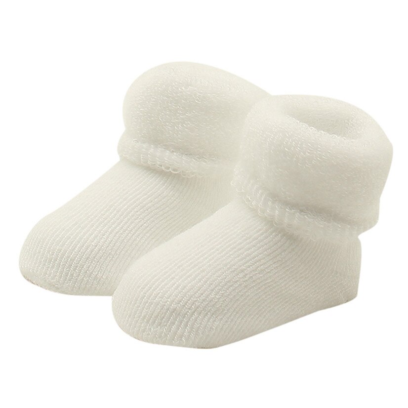 2017 bonito meias Meias Moda Primavera Do Bebê Do Outono Bebe Bebe Novo Bebê Meias meias de Natal para as crianças ot26: WHITE