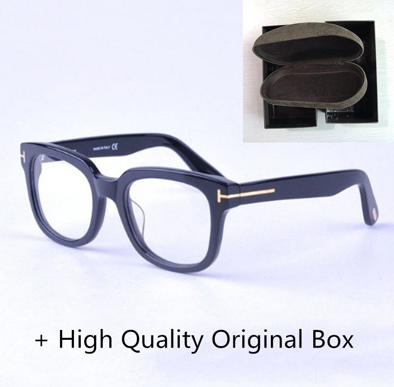 NEUE Jugend Frauen Männer Rezept Optische tom 5179 0590 5176 5146 Rahmen Gafas Brillen Brillen Lentes gläser Oculos: 5179 Schwarz Kasten