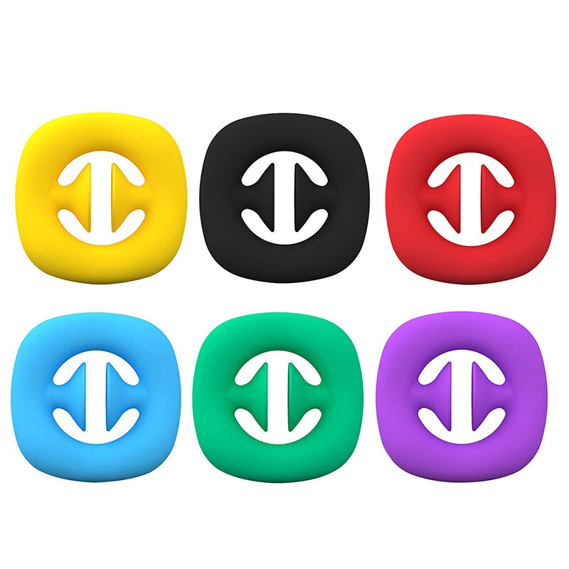 Fidget Toys Suction Cup Silicone Grip Ring Finger Anti Stress Finger Sports